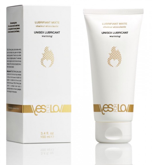 Лубрикант на водной основе с согревающим эффектом Warming Unisex Lubricant - 100 мл. - YESforLOV - купить с доставкой в Рязани