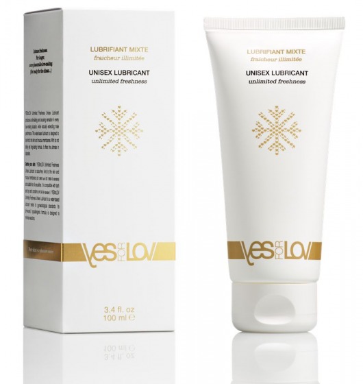Лубрикант на водной основе с охлаждающим эффектом Unlimited Freshness Unisex Lubricant - 100 мл. - YESforLOV - купить с доставкой в Рязани