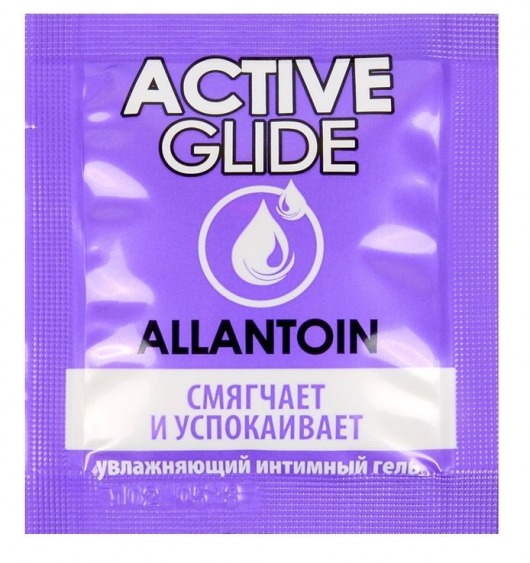 Лубрикант на водной основе Active Glide с аллантоином - 3 гр. - Биоритм - купить с доставкой в Рязани