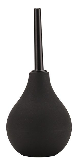 Черный анальный душ ANAL DOUCHE с прямым наконечником - Dream Toys - купить с доставкой в Рязани