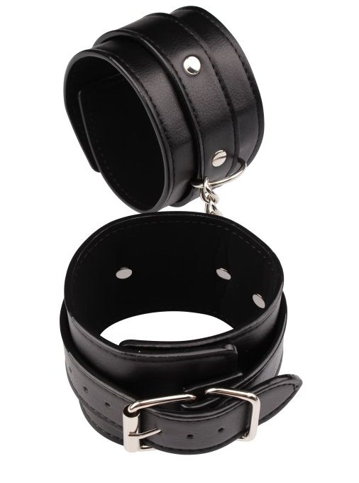 Черные оковы Classic Ankle Cuffs - Chisa - купить с доставкой в Рязани