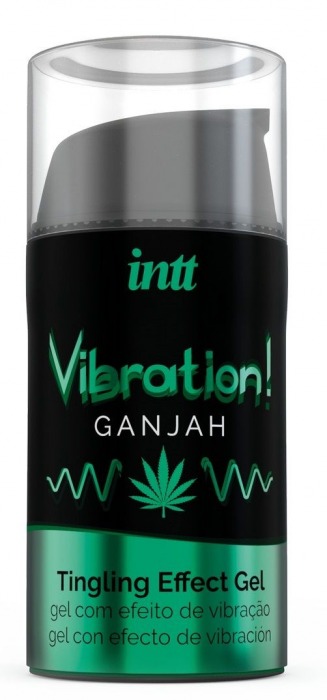 Жидкий интимный гель с эффектом вибрации Vibration! Ganjah - 15 мл. - INTT - купить с доставкой в Рязани
