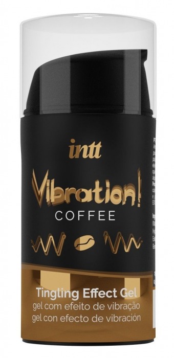 Жидкий интимный гель с эффектом вибрации Vibration! Coffee - 15 мл. - INTT - купить с доставкой в Рязани