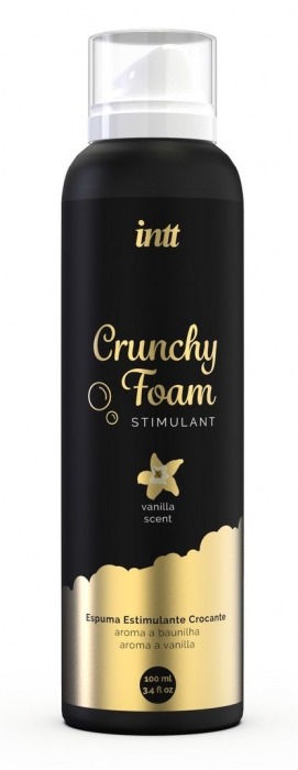 Пенка для массажа Crunchy Foam Stimulant Vanilla - 100 мл. - INTT - купить с доставкой в Рязани