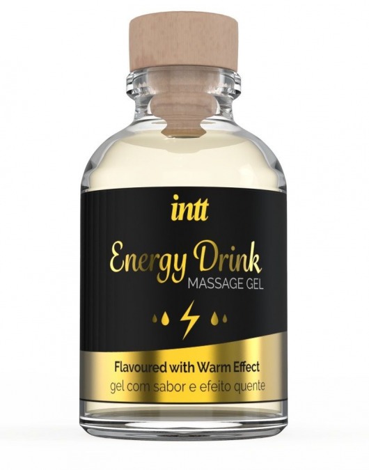 Массажный гель с согревающим эффектом Energy Drink - 30 мл. - INTT - купить с доставкой в Рязани