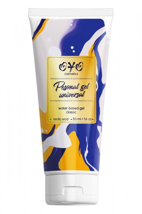 Интимная смазка на водной основе OYO Personal Gel Universal - 50 мл. - OYO - купить с доставкой в Рязани
