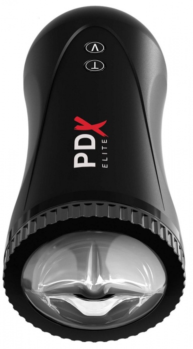 Черный автоматический мастурбатор-ротик Moto Stroker - Pipedream - в Рязани купить с доставкой