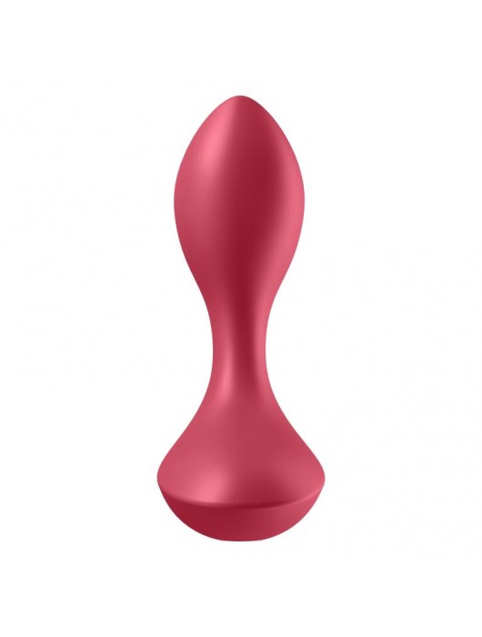 Красный вибромассажёр простаты Satisfyer Backdoor Lover - 14 см. - Satisfyer - в Рязани купить с доставкой