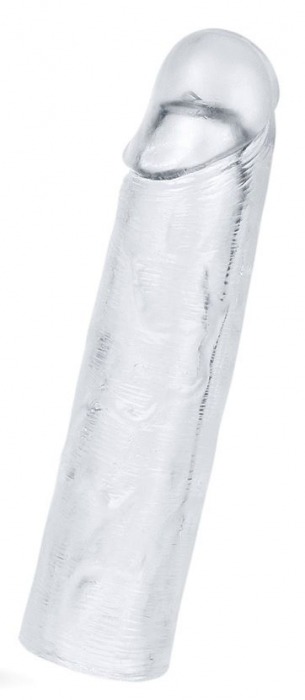 Прозрачная насадка-удлинитель Flawless Clear Penis Sleeve Add 1 - 15,5 см. - Lovetoy - в Рязани купить с доставкой