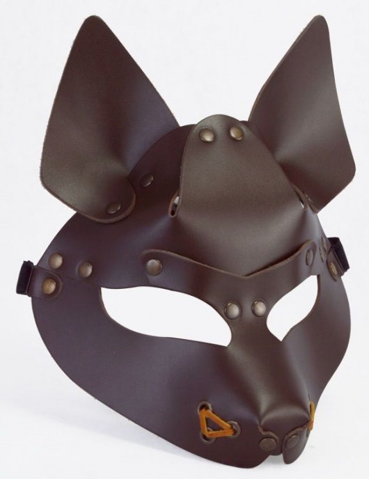 Коричневая маска Wolf - Sitabella - купить с доставкой в Рязани