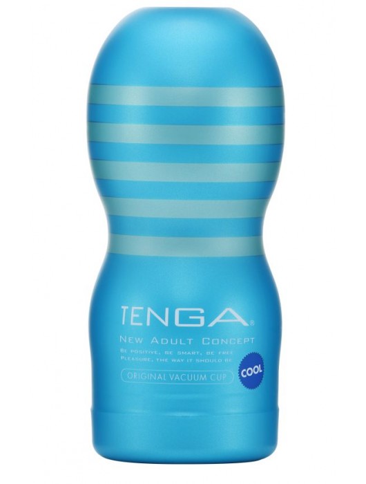 Мастурбатор с охлаждающей смазкой TENGA Original Vacuum Cup Cool - Tenga - в Рязани купить с доставкой