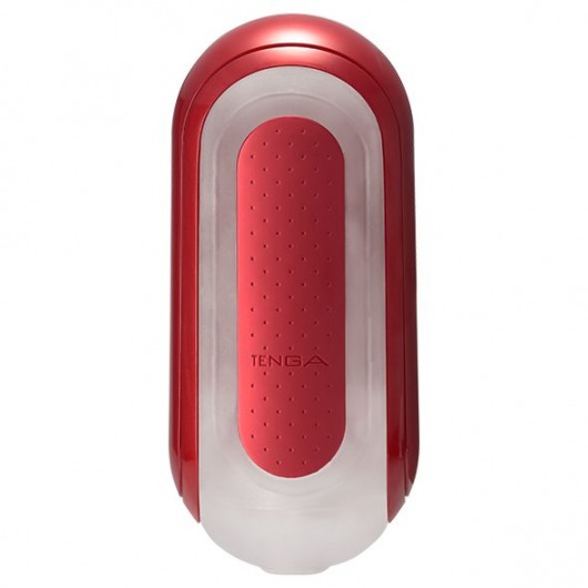 Красный мастурбатор Flip Zero Red   Warmer с подогревом - Tenga - в Рязани купить с доставкой