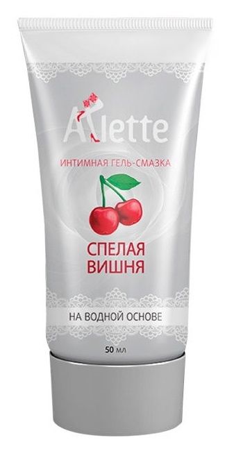 Интимная гель-смазка на водной основе Arlette  Спелая вишня  - 50 мл. - Arlette - купить с доставкой в Рязани