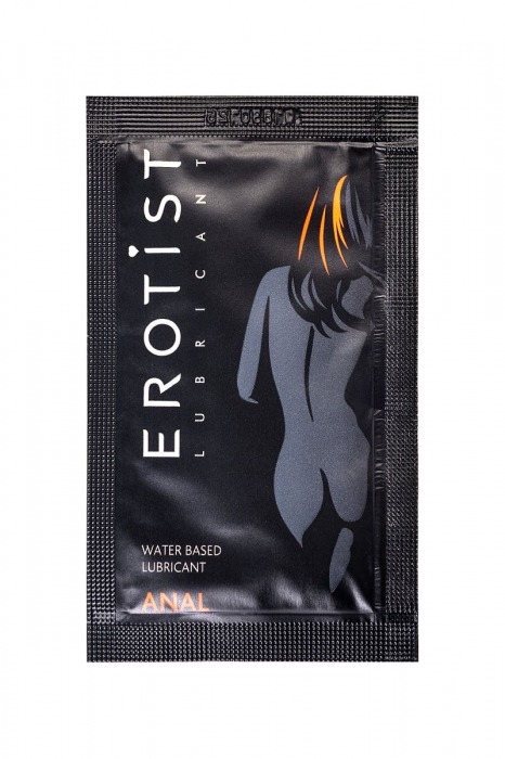 Пробник лубриканта на водной основе Erotist Anal - 4 мл. - Erotist Lubricants - купить с доставкой в Рязани