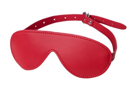 Красная маска Anonymo из искусственной кожи - ToyFa - купить с доставкой в Рязани