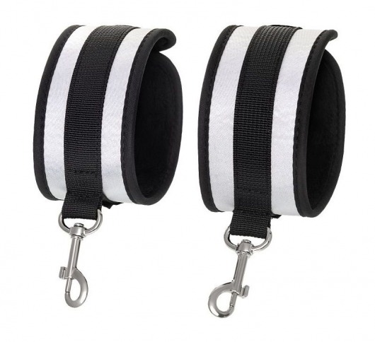 Серебристо-черные оковы Anonymo - ToyFa - купить с доставкой в Рязани