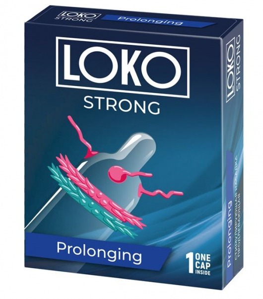 Стимулирующая насадка на пенис LOKO STRONG с продлевающим эффектом - Sitabella - в Рязани купить с доставкой
