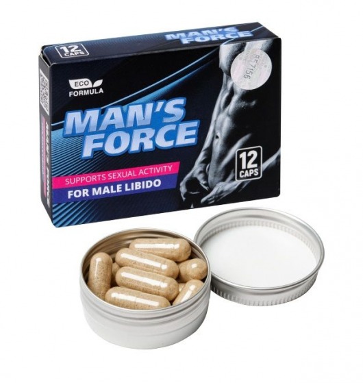 Пищевой концентрат для мужчин MANS FORCE  - 12 капсул - Sitabella - купить с доставкой в Рязани