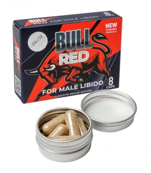 Пищевой концентрат для мужчин BULL RED - 8 капсул - Sitabella - купить с доставкой в Рязани