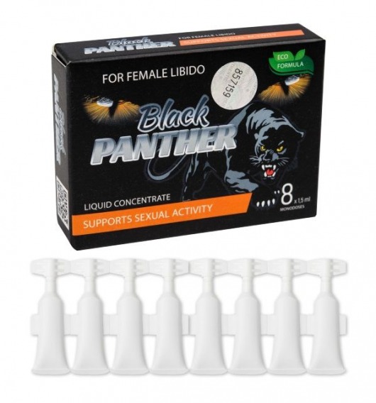 Пищевой концентрат для женщин BLACK PANTER - 8 монодоз (по 1,5 мл.) - Sitabella - купить с доставкой в Рязани