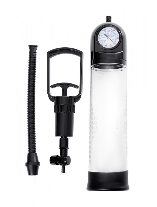 Прозрачная механическая помпа Helmer с манометром - Sexus - в Рязани купить с доставкой