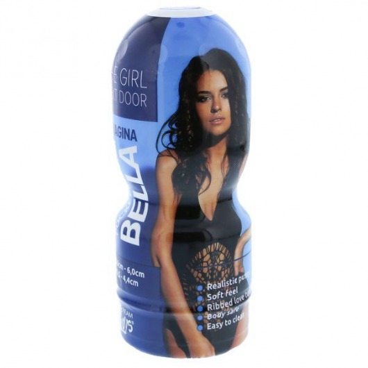 Телесный мастурбатор-вагина в тубе Bella - Dream Toys - в Рязани купить с доставкой