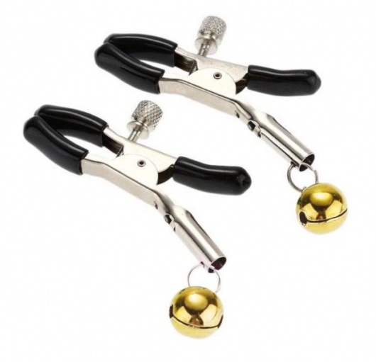 Зажимы на соски с колокольчиками - Sitabella - купить с доставкой в Рязани