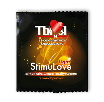 Разогревающий гель-лубрикант Stimulove Light в одноразовой упаковке - 4 гр. - Биоритм - купить с доставкой в Рязани