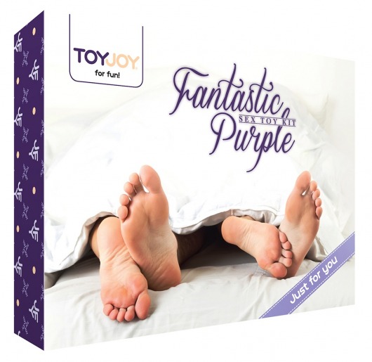 Эротический набор FANTASTIC PURPLE SEX TOY KIT - Toy Joy - купить с доставкой в Рязани