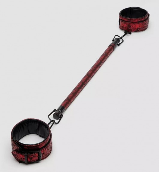 Распорка для ног Reversible Restraint Bar with Cuffs - Fifty Shades of Grey - купить с доставкой в Рязани