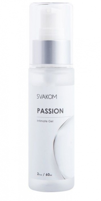Смазка на водной основе Passion Intimate Gel - 60 мл. - Svakom - купить с доставкой в Рязани