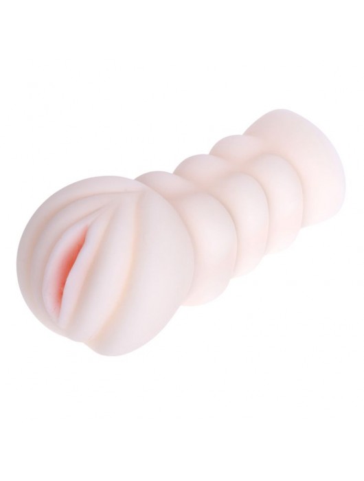 Рифленый мастурбатор-вагина из реалистичного материала - Baile - в Рязани купить с доставкой