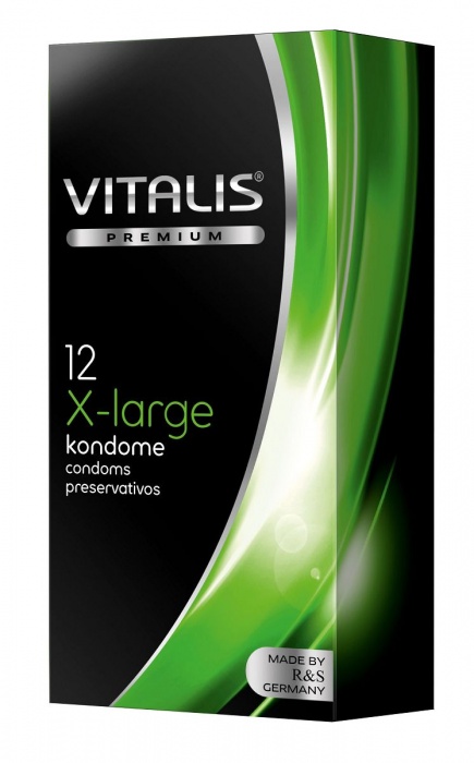 Презервативы увеличенного размера VITALIS PREMIUM x-large - 12 шт. - Vitalis - купить с доставкой в Рязани