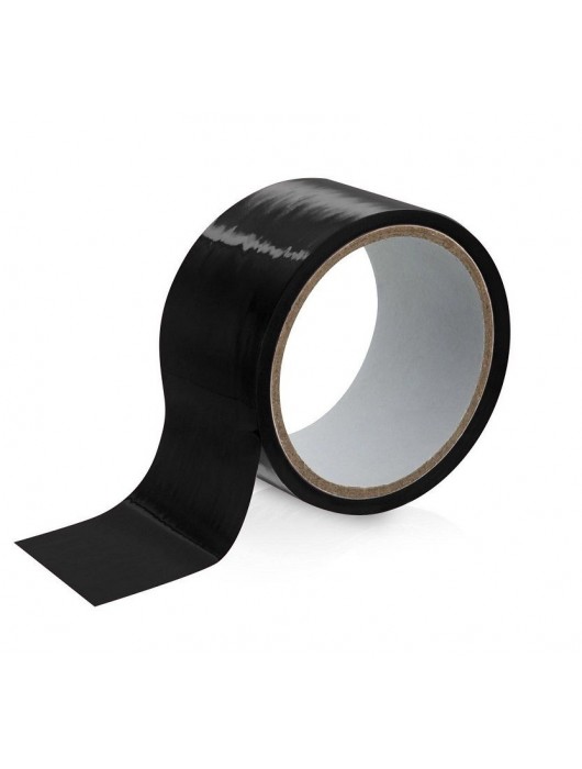 Черный скотч для фиксации - 15 м. - Fetish Tentation - купить с доставкой в Рязани