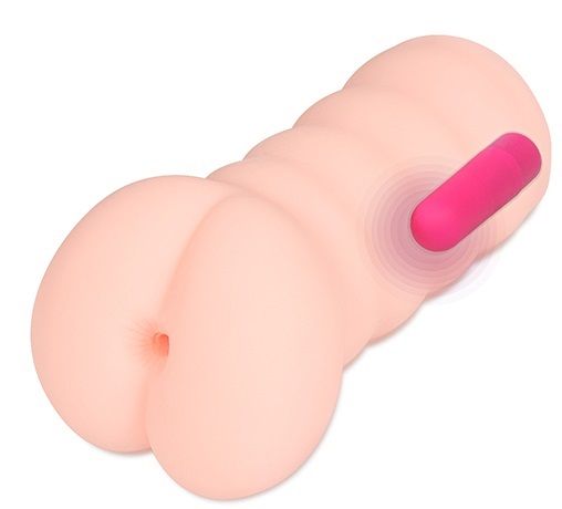 Телесный вибромастурбатор-анус Tong-ggo Auto - KOKOS - в Рязани купить с доставкой