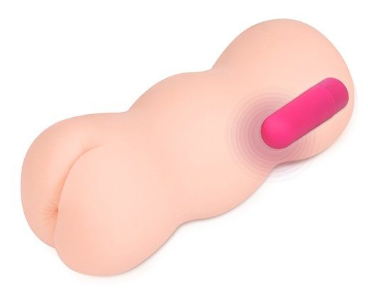 Телесный вибромастурбатор-анус TONGGGO 2 Auto - KOKOS - в Рязани купить с доставкой