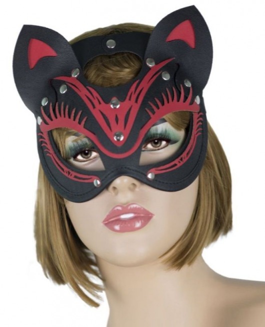 Маска кошки с маленькими ушками - LOVETOY (А-Полимер) - купить с доставкой в Рязани