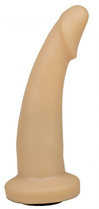 Телесная гладкая насадка Harness - 14,7 см. - LOVETOY (А-Полимер) - купить с доставкой в Рязани