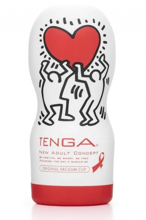 Мастурбатор Keith Haring Cup Deep Throat - Tenga - в Рязани купить с доставкой