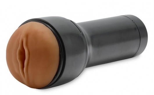 Коричневый мастурбатор-вагина Feel Stroker - Kiiroo - в Рязани купить с доставкой