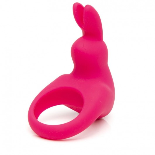 Розовое эрекционное виброкольцо Happy Rabbit Rechargeable Rabbit Cock Ring - Happy Rabbit - в Рязани купить с доставкой