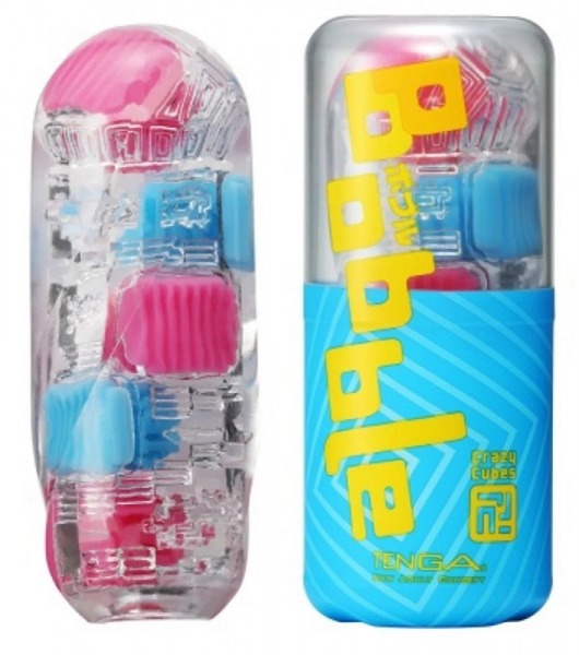 Мастурбатор Tenga Bobble Crazy Cubes - Tenga - в Рязани купить с доставкой