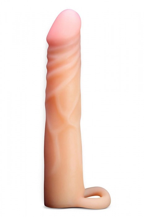 Телесная насадка на пенис Cock Xtender - 17,7 см. - Blush Novelties - в Рязани купить с доставкой