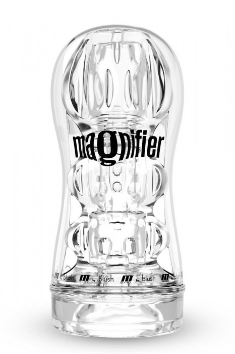 Прозрачный мастурбатор Soft and Wet Magnifier - Blush Novelties - в Рязани купить с доставкой
