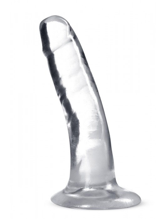 Прозрачный анальный фаллоимитатор Hard n Happy - 13,9 см. - Blush Novelties
