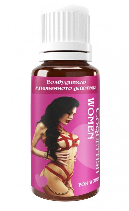 Возбудитель мгновенного действия Coquettish Women - 30 мл. - Миагра - купить с доставкой в Рязани
