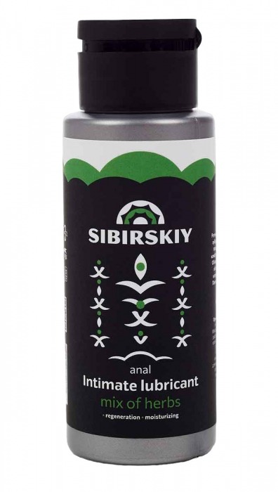 Анальный лубрикант на водной основе SIBIRSKIY с ароматом луговых трав - 100 мл. - Sibirskiy - купить с доставкой в Рязани