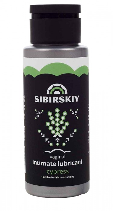 Интимный лубрикант на водной основе SIBIRSKIY с ароматом кипариса - 100 мл. - Sibirskiy - купить с доставкой в Рязани