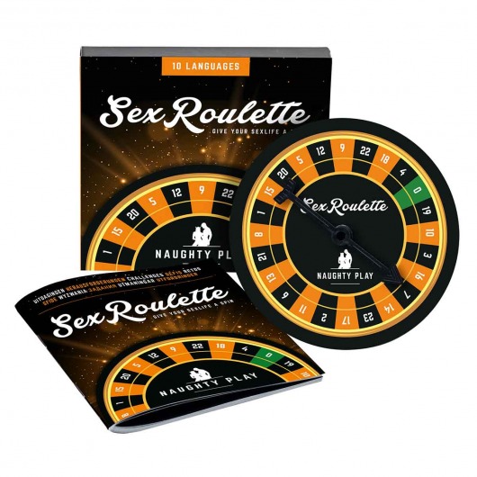 Настольная игра-рулетка Sex Roulette Naughty Play - Tease&Please - купить с доставкой в Рязани
