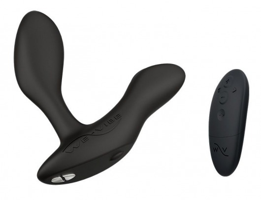 Черный анальный вибратор We-Vibe Vector+ - We-vibe - в Рязани купить с доставкой